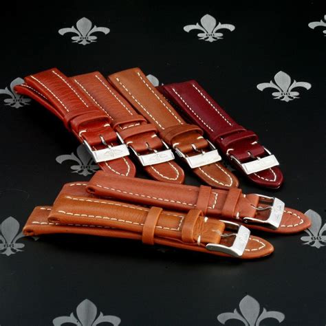 breitling leather watch straps for sale|genuine breitling watch straps.